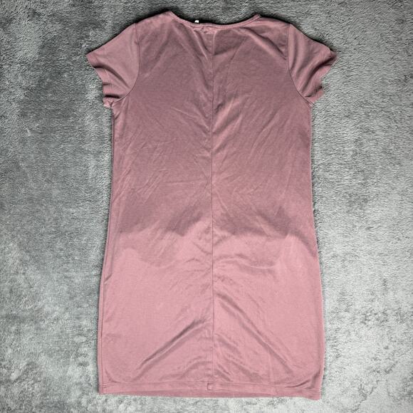 Sigrid Olsen Modal T Shirt Shift Dress Womens S Mauve Pink Super Soft Sleeveless - Picture 2 of 7